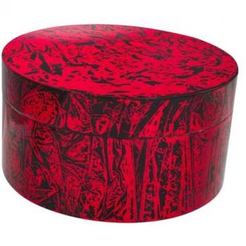 Caja de Cerámica Roja de Almacenaje Alta Calidad 25x25x13 cm