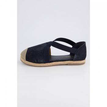 Sandali in Rafia Blu Donna Larghezza H Taglia 43