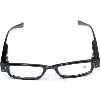 Lunettes de lecture avec lumière intégrée