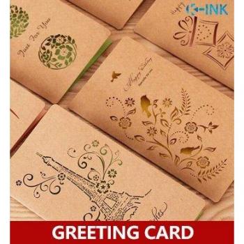Postales de Felicitación Kraft