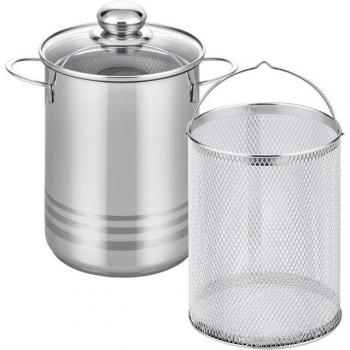 Elo Basic Spargeltopf, silber, Ø 16 cm