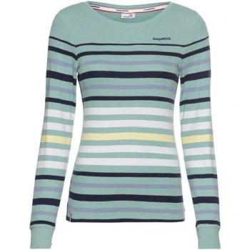 KangaROOS Langarm Top – Rundhals, sportlicher Look