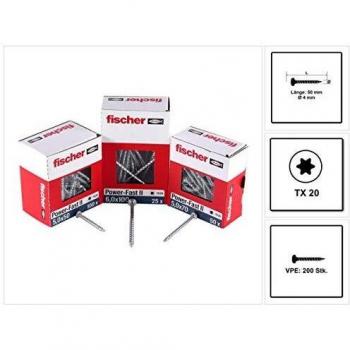 Viti Fischer Power-Fast II 4x50 mm Torx