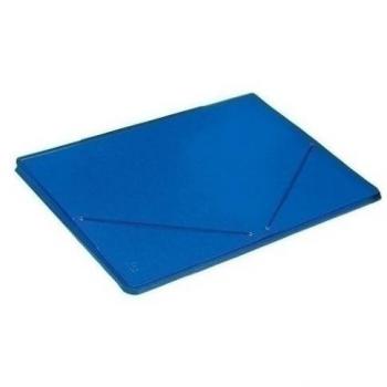 CARCHIVO Carpeta dibujo A3 cartón gomas y solapas azul