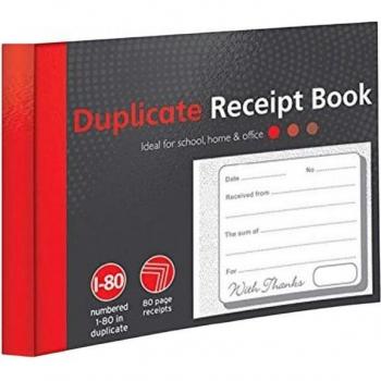Cahier de reçus duplicata A Star