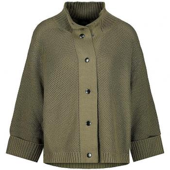MONARI Damen Strickjacke, grün, Größe 36