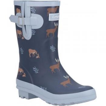 Marine Cotswold Damen Mid Cut Wellington Laarzen met Wilde Boshert
