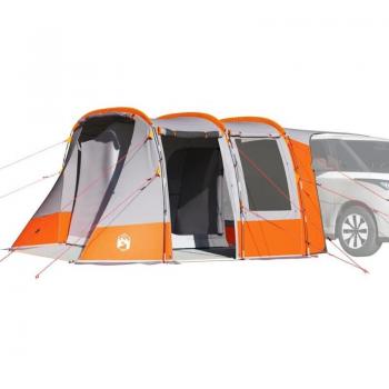 Tenda Estiva per Auto Grigio-Arancione Vidaxl Waterproof