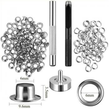 Set de Herramientas para Ojales y Troquelado en Metal
