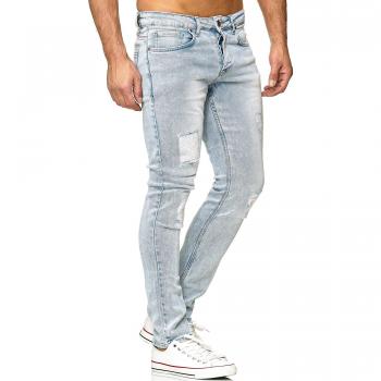 Tazzio Herren Jeanshose Stretch Denim 16525 Hellblau 29W/34L