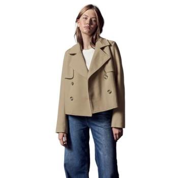 Unifarbene Kurzjacke in Beige von STREET ONE