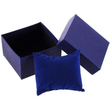 Caja de reloj con almohadilla de espuma
