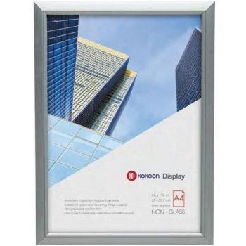 Hampton Frames Promote It Frame A4 Aluminium (Non-glass break-resistant cover) PAPFA4B