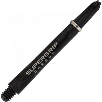Harrows Super Grip Frecce 40mm Carbonio Argento