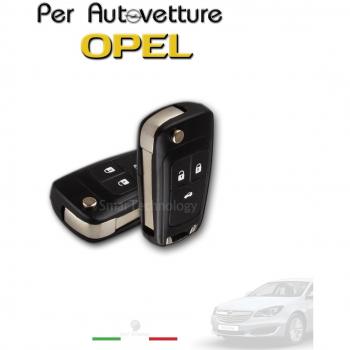 Guscio Telecomando Auto a 3 Pulsanti per Opel Insignia, Astra J, Zafira