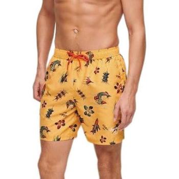 Recycelte Badehose mit Hawaii-Design für Strandliebhaber