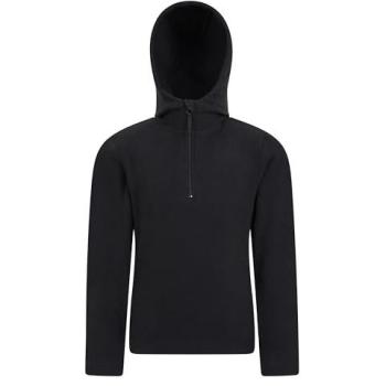 Mountain Warehouse Camber II Fleece Hoodie für Kinder schwarz