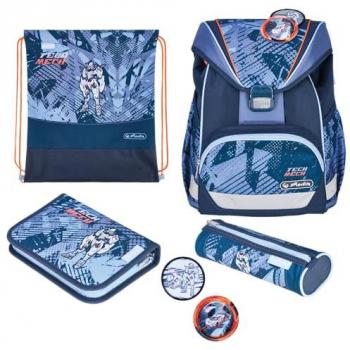 Cartable HERLITZ Ultralight Plus 36x28x21 cm Bleu