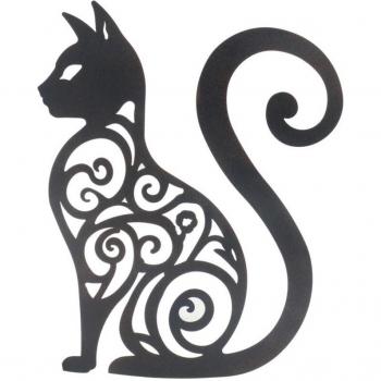 Statuetta Gatto Etnico per Decorazione