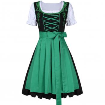 Vestido de Criada Verde