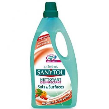 Nettoyants Sols et Surfaces Pamplemousse et Sel Marin