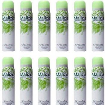 Malizia Déodorant Spray Femme Thé Vert 100ml