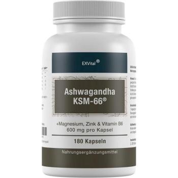 EXVital® Ashwagandha Kapseln 600 mg Bio-Qualität