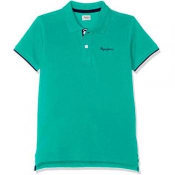 Polo Garçon Pepe Jeans Thor JR, Vert, 12-13 Ans