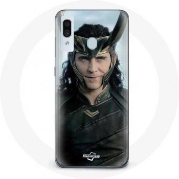 Samsung Galaxy A20e Loki Thor Ragnarok Case met Casque Seizoen 1