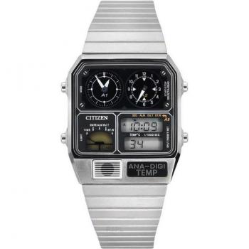 Orologio Cronografo Analogico Digitale Uomo Citizen Acciaio Inossidabile JG2101-78E