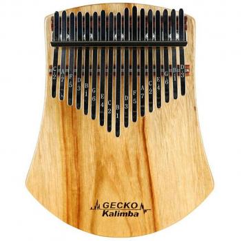 Mbira de 17 Teclas con Martillo de Afinación