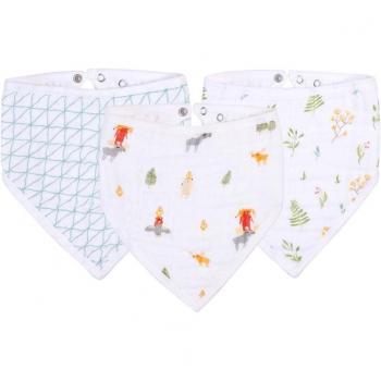 Pack de 3 Baberos Bandana para Bebés, Absorbentes y Suaves