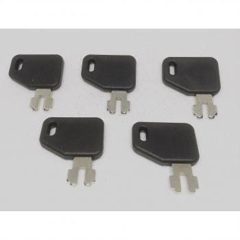 5pc Distribution Battery Box Key for Volvo Bulldozer