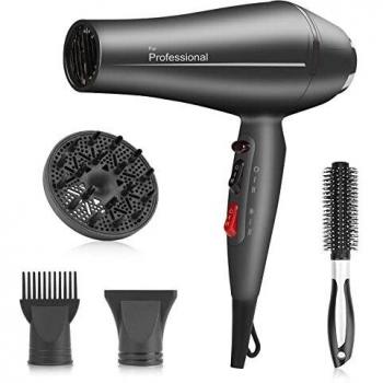 Faszin Asciugacapelli Professionale 2400W con Tecnologia Triple-L Plus e Design Ergonomico