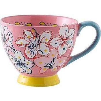 5 OZ Floral Coffee Mugs for Tea and Hot Chocolate