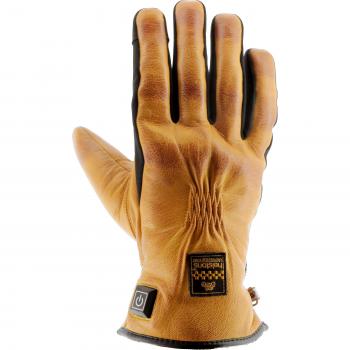 Motorradhandschuhe Helstons – Heizfunktion – Braun – 4XL (Herren)