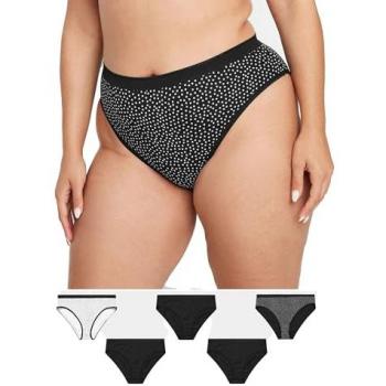 Black Lace High‑Leg Set (5 pcs)