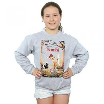Grey Bambi Pattern Child’s Sweater