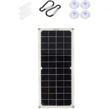 Outdoor Connector Solar Panel 20W 12V