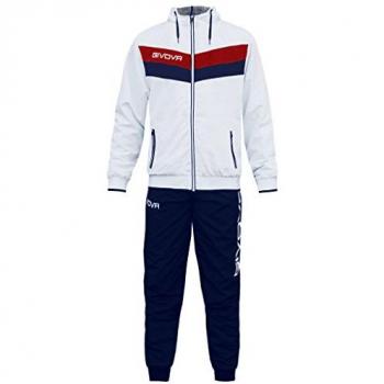 Survêtement Givova Matador blanc et bleu