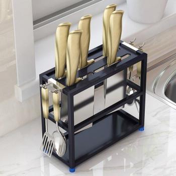 Organizador de Cocina en Metal: Cuchillos, Tijeras y Cucharas