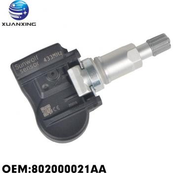 Surveillance de pression des pneus 802000126AA, 433MHz TPMS pour Chery Tiggo 8 PLUS