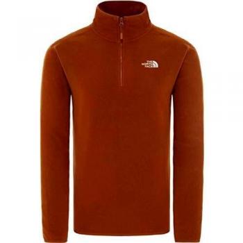 THE NORTH FACE Herren M 100 Glacier Full Z Fleece Caramel Cafe