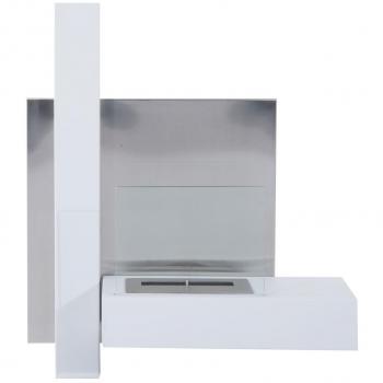 HomCom Camino a Bioetanolo Acciaio Inox 1.5LT 75 x 22 x 63cm