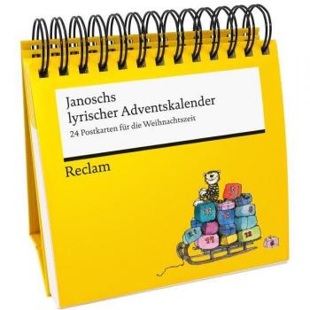 Janoschs lyrischer Adventskalender | Dekorativer Postkarten-Adventskalender zum Aufstellen von Janosch