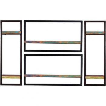 Wandregal SIT Riverboat, 125x75 cm, bunt