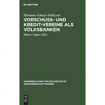 Schulze-Delitzsch, Hermann: Vorschuss