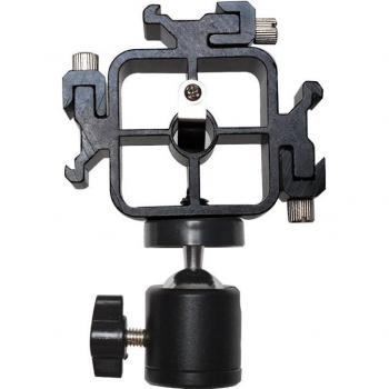 Photography Umbrella Stand with 3-Piece Flash Bracket and Ball Head Set