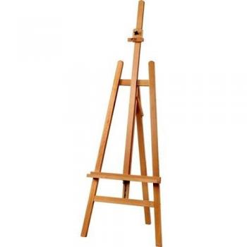 Cavalletto in legno verniciato Lira
