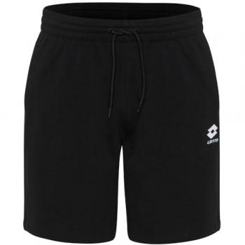 Schwarze Lotto Herren‑Sweatshorts, innen weich angeraut, Größe L